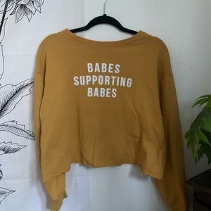 Forever 21 Cropped Sweatshirt